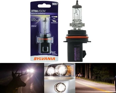 Sylvania Xtra Vision 9007 HB5 65/55W One Bulb Head Light Dual Beam Plug Play Fit - Image 1 of 4