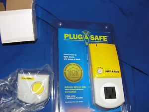Plug & Safe PS8 Home Motion Sensor with RX6 Siren-Yellow- NEW - Picture 1 of 3