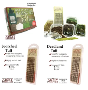 The Army Painter Battlefields Tufts & Scenics Wargames, Model Railway & Dioramas - Picture 1 of 45