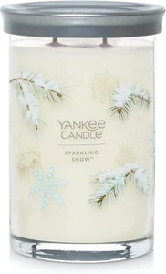 "Sparkling Snow" 20oz. Yankee Candle Scented Jar Candle - Picture 1 of 3