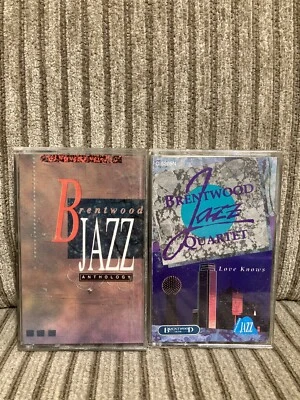 Brentwood Jazz Quartet Love Knows & Jazz Anthology Cassette Tapes Lot Of 2 Foto 1 de 3