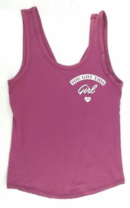 XOXO Tank Top Girls Size Medium Wine Color - Picture 1 of 12