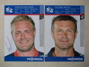 J.Boldsen + B.Wenta Ak SG Flensburg-Handewitt Handball rar - Bild 1 von 2