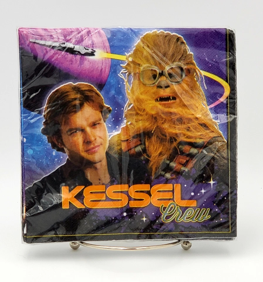 Servilletas de almuerzo de la película Star Wars (16) 2 capas suministros de fiesta de cumpleaños vajilla nuevas Foto 1 de 4