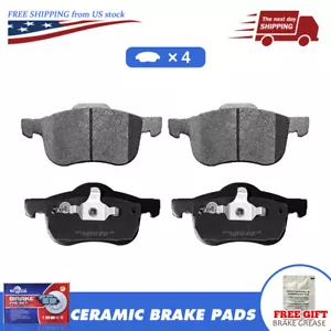 Front Ceramic Disc Brake Pads Set For 2001 - 2006 Volvo S60 S80 V70 XC70 D794 - Picture 1 of 10