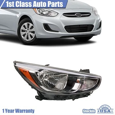Headlight Passenger Right For 2015-17 Hyundai Accent With Bulb HY2503192 Foto 1 de 4