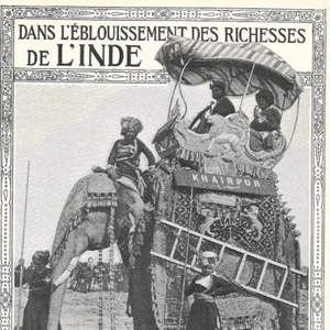 Dans l'éblouissement des richesses de l'Inde - - Article de presse 1906 - Bild 1 von 4