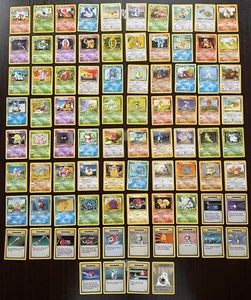 Pokemon Base Set 2 COMPLETE SET Uncommon/Common Vintage WOTC 84 Card Lot MP-NM - Picture 1 of 1