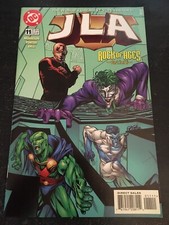 JLA#11 Incredible Condition 9.4(1997)”Rock Of Ages” Joker, Lex Luthor