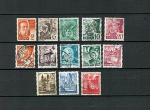 GERMANY RHEINLAND PFALZ BADEN WITHOUT "PF" USED STAMP LOT (GER 204) - Picture 1 of 1