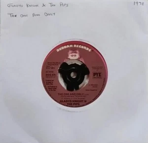 Gladys Knight & The Pips-The One And Only Vinyl 7" Single.1978 Buddah BDS 470. - Picture 1 of 4