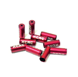 gobike88 KCNC Brake Housing Open End Caps, 5mm, 10 pieces, Red, B86 - Picture 1 of 1