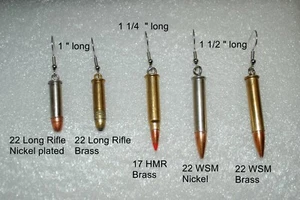handcrafted small caliber bullet jewelry - Picture 1 of 5