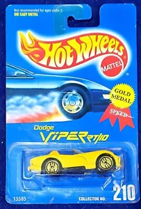 Dodge Viper RT/10 1991 Hot Wheels #210. Medalla de oro velocidad nueva en caja - Imagen 1 de 3