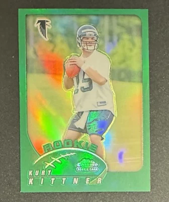 Kurt Kittner 2002 Topps Chrome ROOKIE Refractor #204 - Atlanta Falcons - Image 1 of 2