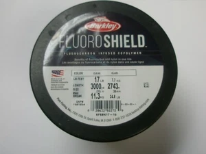 Línea de pesca Berkley Flouroshield infusión de flourocarbono a granel 2743 m TODAS LAS VARIEDADES - Imagen 1 de 1