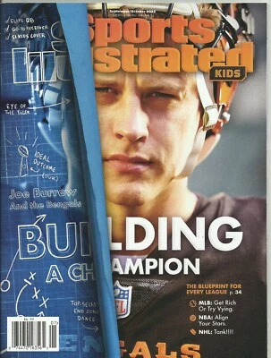 Sports Illustrated Kids (September/October 2022) CINCINNATI BENGALS JOE BURROW - Imagem 1 de 2