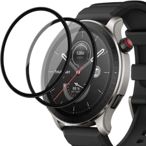 2X Cristal Protector 3D para Amazfit GTR 4 Lámina Blindada Pantalla Completa Curvada - Imagen 1 de 6