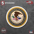 Sticker, Vinyl Decal, Office of Justice Programs, 5 Stickers