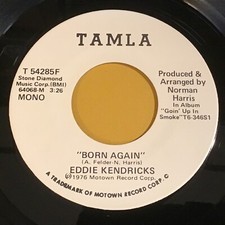 Eddie Kendricks - Born Again 45 RPM Record - Soul