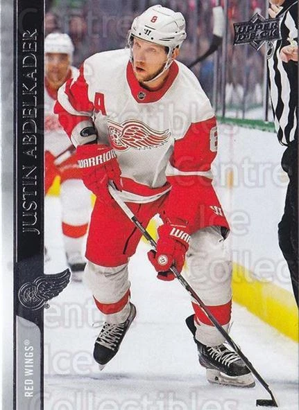 2020-21 Upper Deck #64 Justin Abdelkader - Image 1 of 1