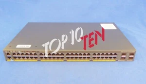 Cisco WS-C2960X-48TS-L Catalyst 2960-X 48 GigE 4x 1Gb SFP LAN Base Switch - Afbeelding 1 van 2