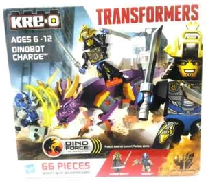 Transformers KRE-O Dinobot Charge Dino Force 66 pieces Set A6949 NEW Hasbro - Picture 1 of 8