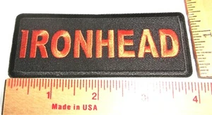 Harley Ironhead patch collectible old HD Sportster emblem motorcycle memorabilia - Picture 1 of 1