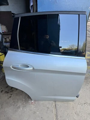 GENUINA FORD C MAX 2012 MK2 LADO DEL CONDUCTOR PUERTA TRASERA PLATEADA Foto 1 de 4