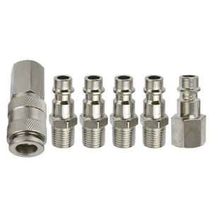 Conector de montaje de compresor de manguera de línea de aire EURO liberación rápida hembra 1/4" BSP - Imagen 1 de 1
