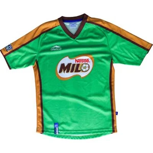 Atletica Vintage 90's MLS Nestle Milo Youth L 14 Green Soccer Jersey - Picture 1 of 13