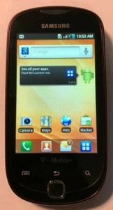 READ 1ST Samsung SGH T589 (T-Mobile) Black Cell Phone Fast Ship MINT Test Unit - Picture 1 of 3