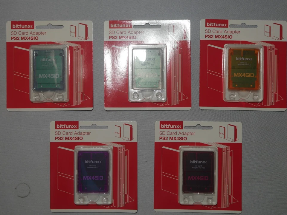 Bitfunx PS2 MX4SIO SD MicroSD Memory Card Adapter