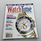 Uhr Time Magazine August 2007 / 28 Seiten neue Uhren, Rolex, Panerai Ferrari
