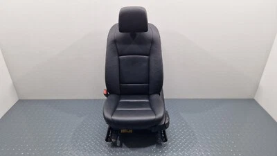 BMW 5 SERIES F10 F11 PRE LCI FRONT LEFT PASSENGER SIDE HEATED BLACK LEATHER SEAT - Image 1 of 4