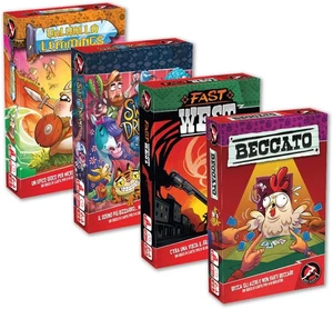 - Party Pack Beccato, Fast West, Sweet Dreams, Valhalla Lemmings, RG2068PP - Foto 1 di 12