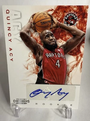 Quincy Acy 2012-13 Panini Contenders - Rookie Signatures Card #235 (RC, AU) - Image 1 of 2
