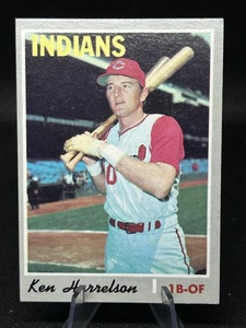 1970 Topps - Ken Harrelson #545 - Cleveland Indians - Imagen 1 de 2