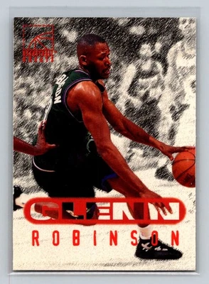 Tarjeta de baloncesto 1996 Score Board Rookies #100 Glenn Robinson Milwaukee Bucks Foto 1 de 2