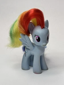 My Little Pony G4 Rainbow Dash 3" Brushable Figure, Fair Condition - Bild 1 von 8