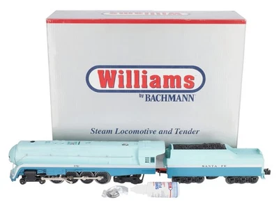 Williams 40301 O Gauge Santa Fe Blue Goose J Class 4-8-4 Steam Locomotive #3761 - Image 1 of 4