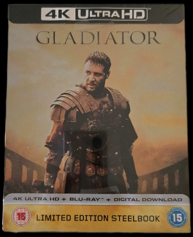 Gladiator 4K UHD Zavvi Limited Edition Steelbook - Image 1 of 4