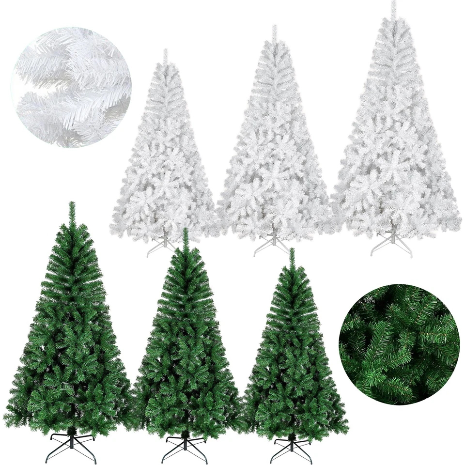 Christbaum künstlicher Weihnachtsbaum PVC Tannenbaum künstlich Tanne 120-210cm - Bild 1 von 1