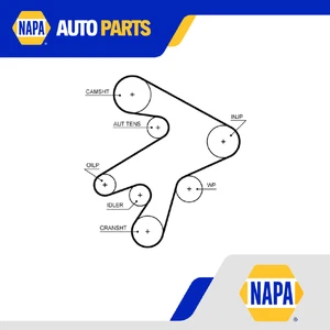 Timing Belt fits GREAT WALL STEED 2.0D 2013 on GW4D20 Gates 1021013ED01 Quality - Picture 1 of 8