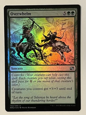 Overwhelm Modern Masters 2015 Foil MTG NM - Image 1 of 2
