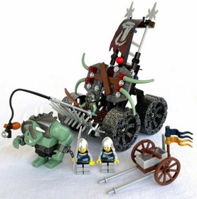 Lego Castle: Troll Assault Wagon (7038) Complete W/Instructions No Box #2