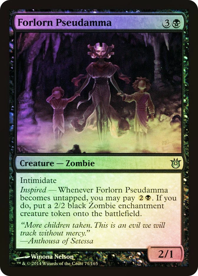 MTG FOIL Forlorn Pseudamma  - Born of the Gods #071 - Image 1 of 1
