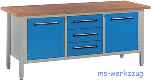 AKTION Dringenberg Werkbank 2000 KWB 3/6 verstellbar - freie Farbwahl! - Bild 1 von 1