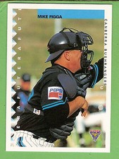 1995 AUSTRALIAN BASEBALL CARD #57  MIKE  FIGGA, CANBERRA BUSHRANGERS