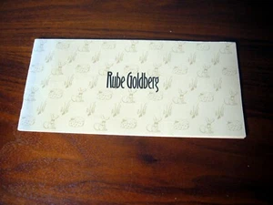 Rube Goldberg Memorial Exhibition 1971 comic strip booklet Vintage Art - Picture 1 of 5